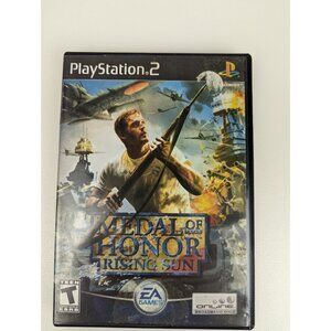 Medal of Honor: Rising Sun (PlayStation 2, 2003) PS2 CIB Manual included
